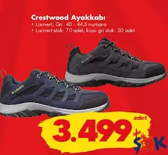COLUMBİA CRESTWOOD OUTDOOR AYAKKABI